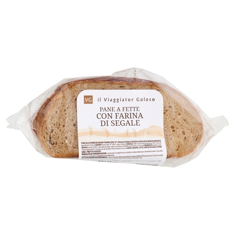 Pane a Fette con Farina di Segale Il Viaggiator Goloso